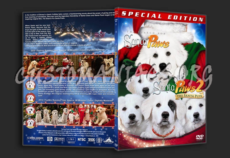 The Search for Santa Paws / Santa Paws 2: The Santa Pups Double 