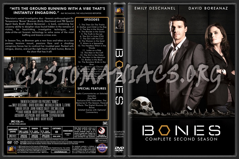 Bones - TV Collection dvd cover