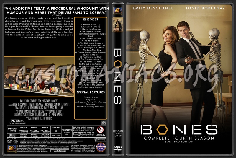 Bones - TV Collection dvd cover