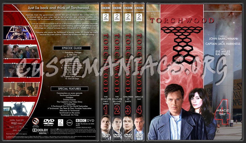 Torchwood Tv Collection dvd cover