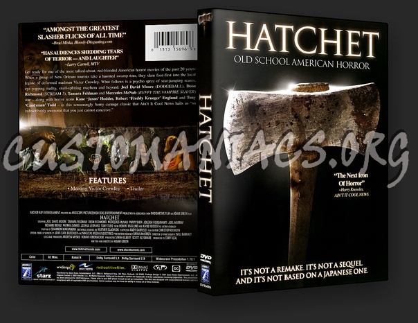 Hatchet dvd cover