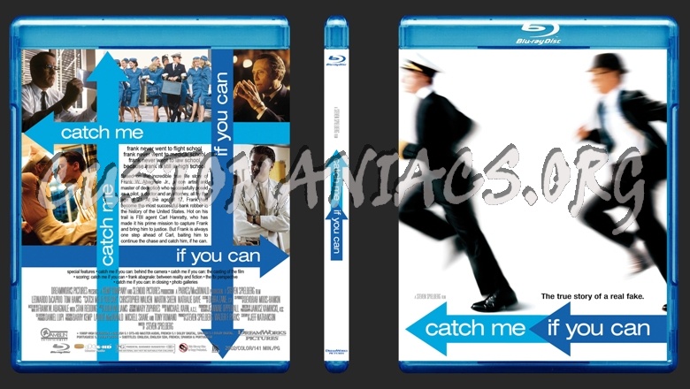Catch Me If You Can blu-ray cover