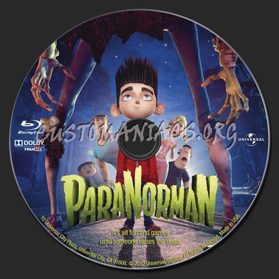 Paranorman blu-ray label