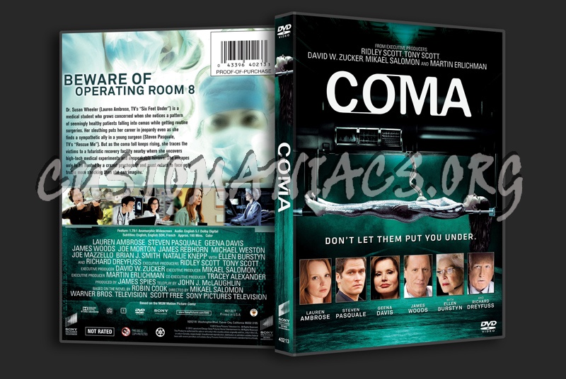 Coma dvd cover