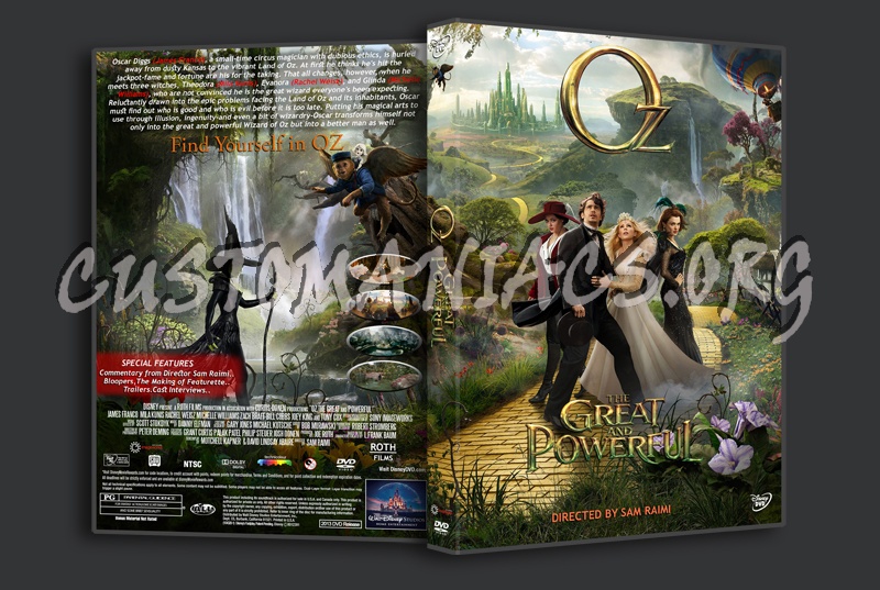 Oz The Great And Powerful dvd cover