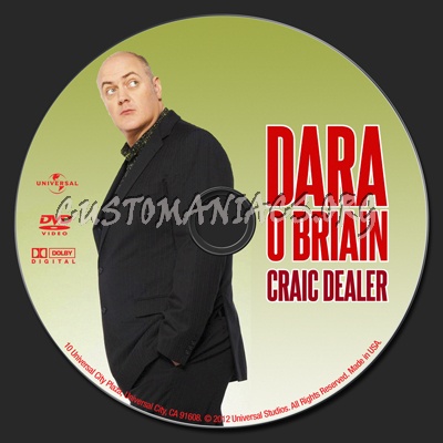 Dara O'Briain Craic Dealer dvd label