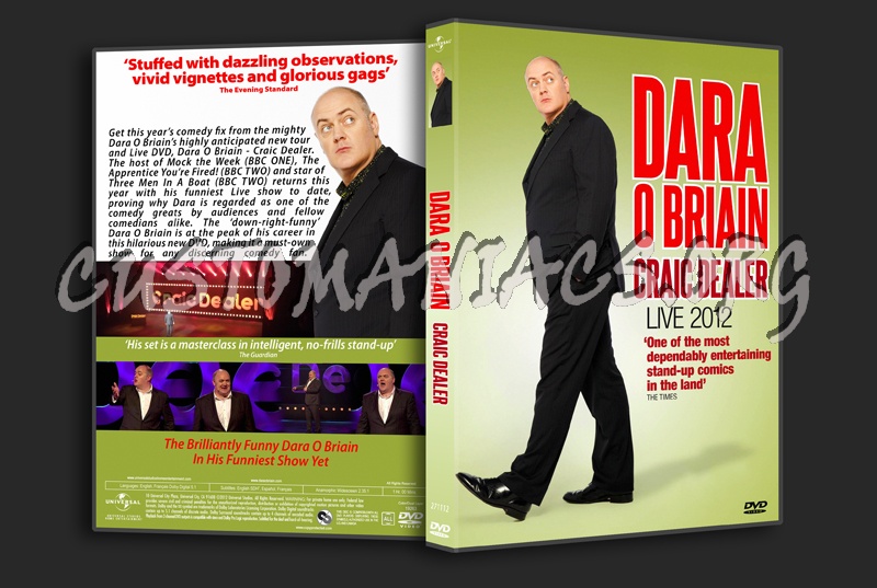 Dara O'Briain Craic Dealer dvd cover