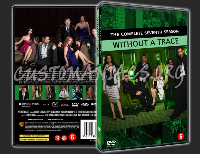 Without A Trace - Season 7 dvd cover