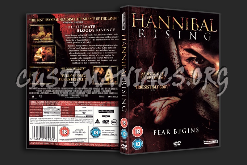 Hannibal Rising dvd cover