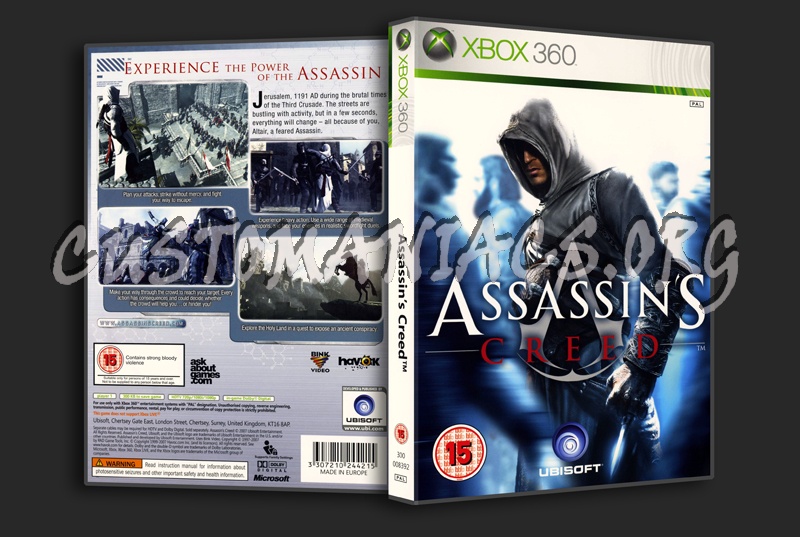 Assassins Creed dvd cover