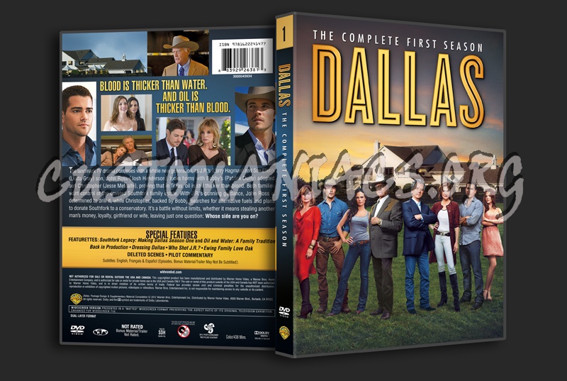 Dallas Season 1 dvd cover