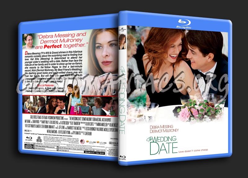The Wedding Date blu-ray cover