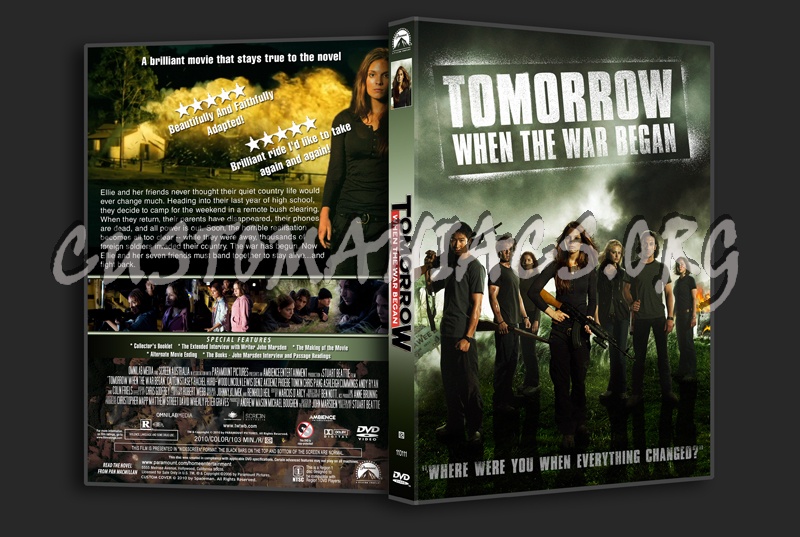 Tomorrow When The War Began dvd cover