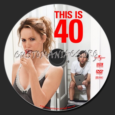 This Is 40 dvd label