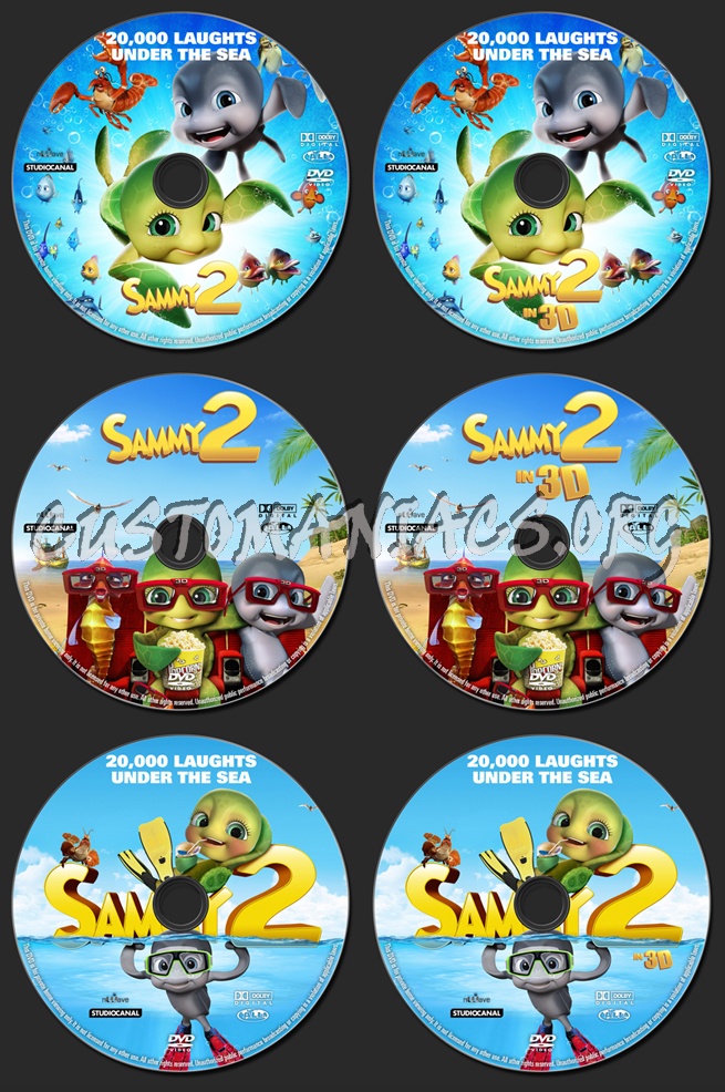 Sammy's Adventures 2 aka (Sammy 2) dvd label