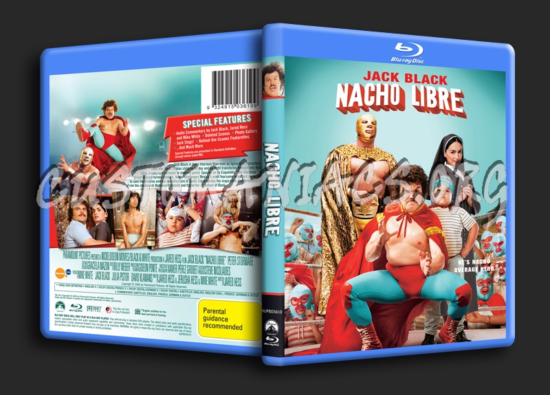 Nacho Libre blu-ray cover