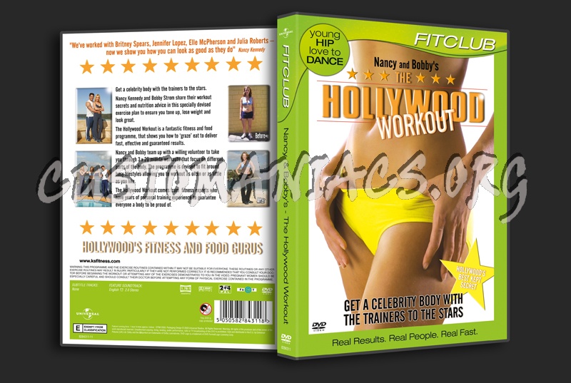 Nancy & Bobby's: The Hollywood Workout dvd cover