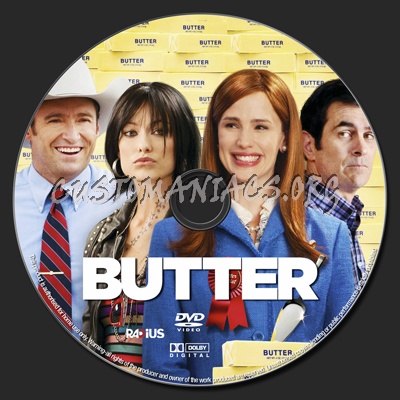Butter dvd label