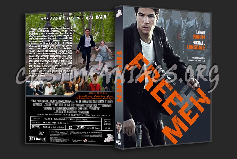 Free Men dvd cover