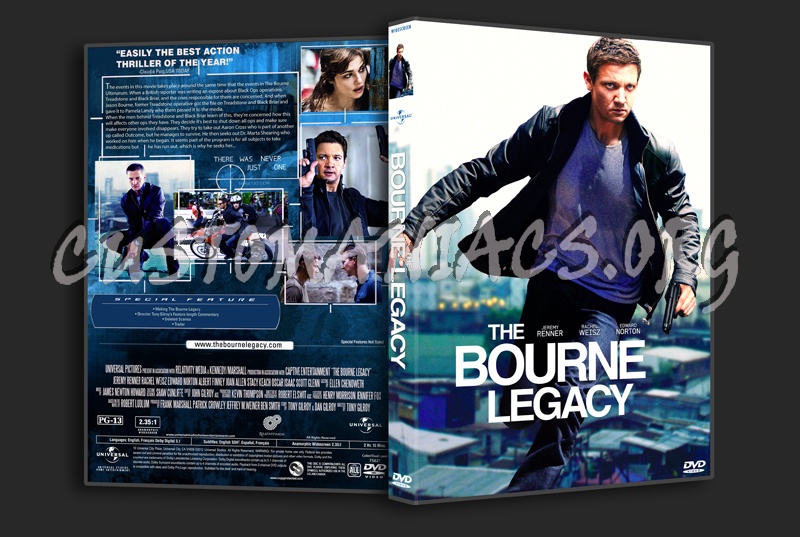 The Bourne Legacy dvd cover