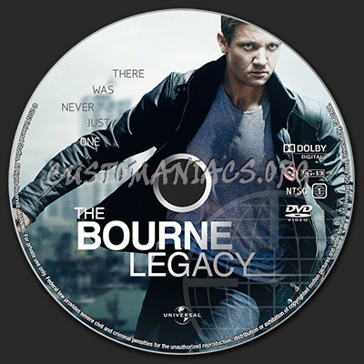 The Bourne Legacy dvd label