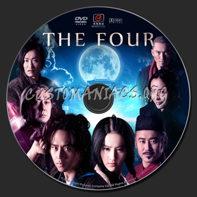 The Four dvd label