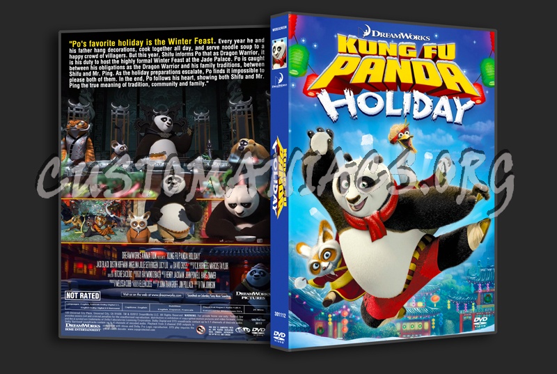 Kung Fu Panda Holiday dvd cover