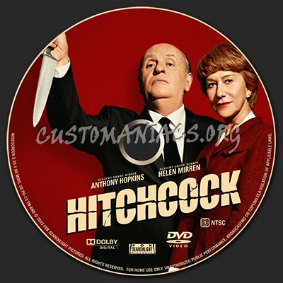 Hitchcock dvd label