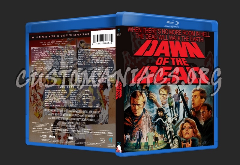 Dawn Of The Dead 1978 blu-ray cover