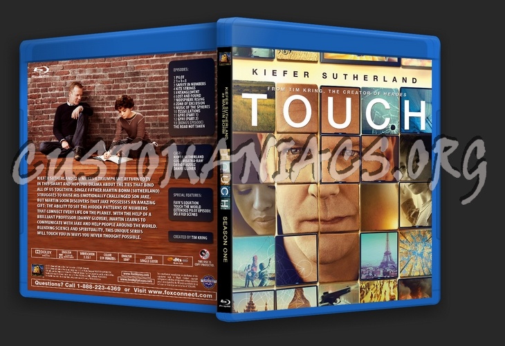 Touch - Season One blu-ray cover