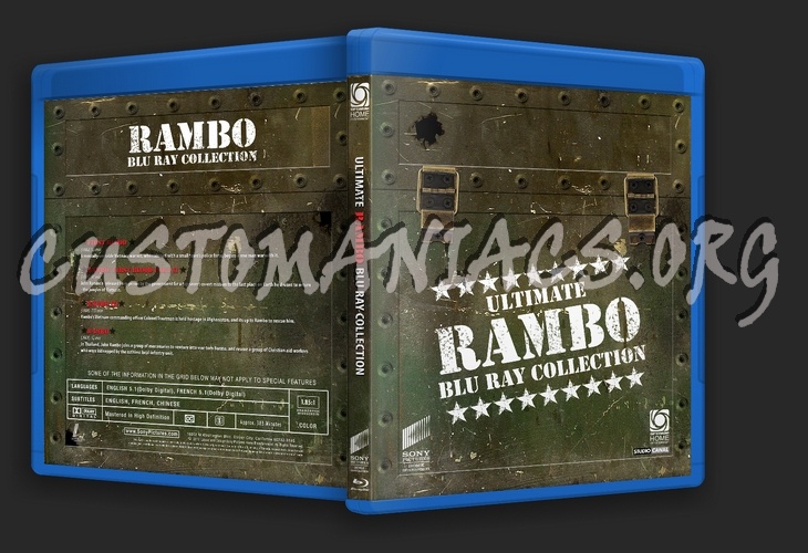 Rambo Collection blu-ray cover