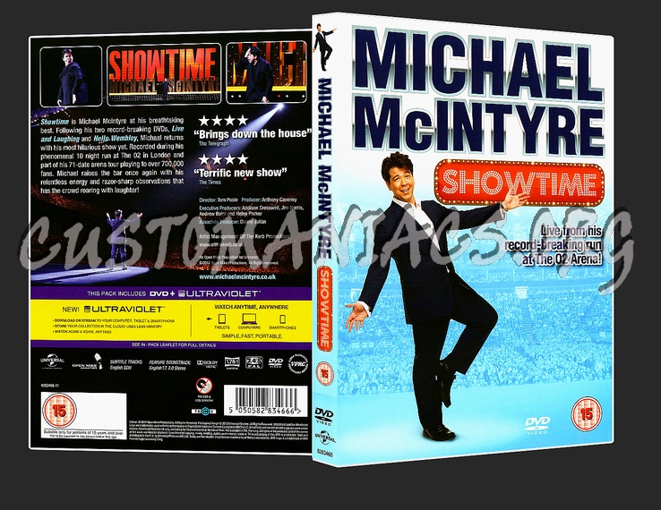Michael McIntyre Showtime dvd cover