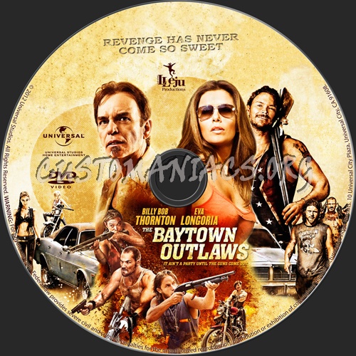 The Baytown Outlaws dvd label