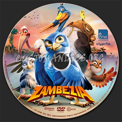 Zambezia dvd label