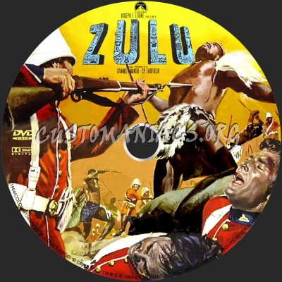 Zulu dvd label