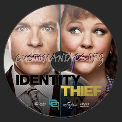 Identity Thief dvd label