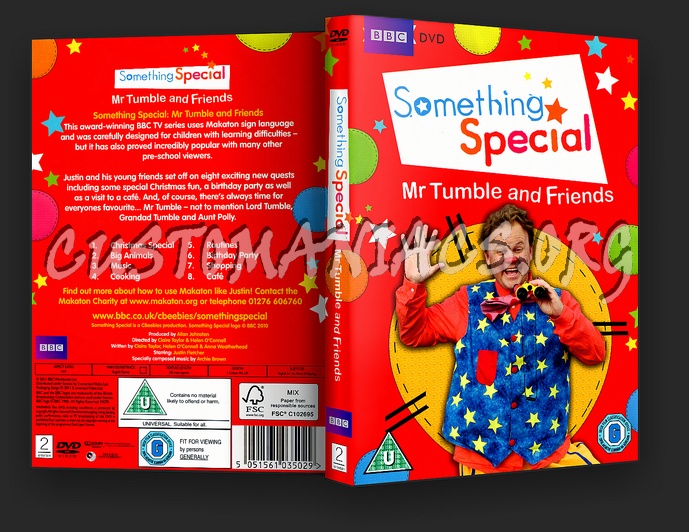 Something Special: Mr Tumble and Friends dvd cover