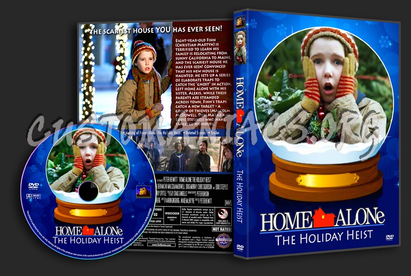 Home Alone The Holiday Heist dvd cover
