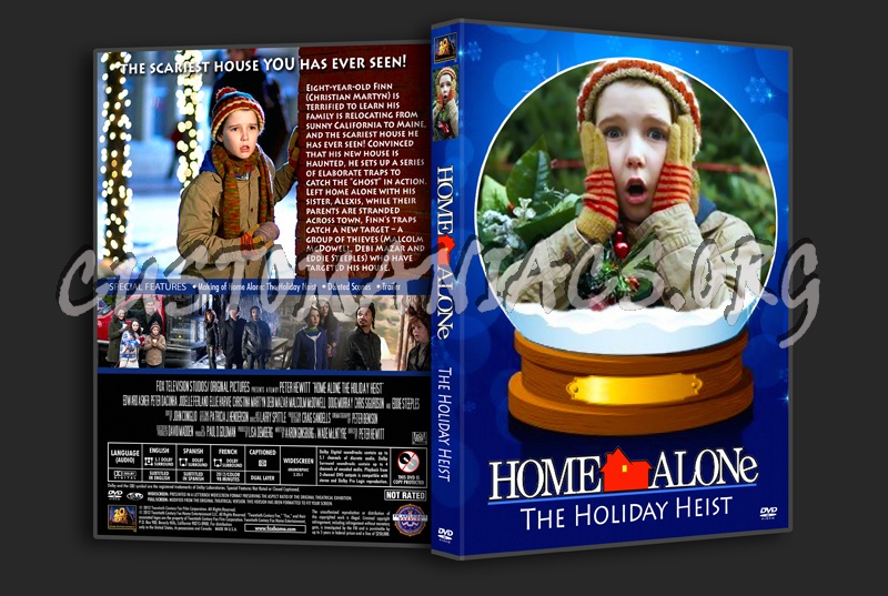 Home Alone The Holiday Heist dvd cover