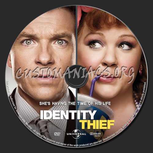 Identity Thief dvd label