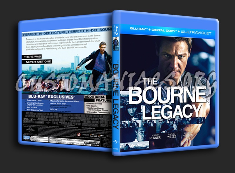 The Bourne Legacy blu-ray cover