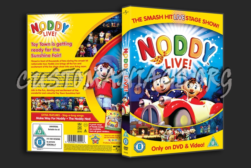 Noddy Live! dvd cover