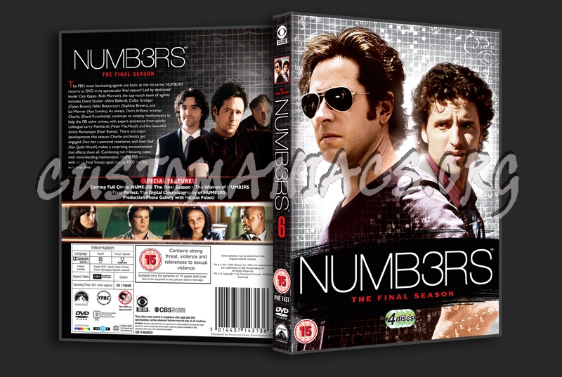 Numb3rs Season 6 dvd cover