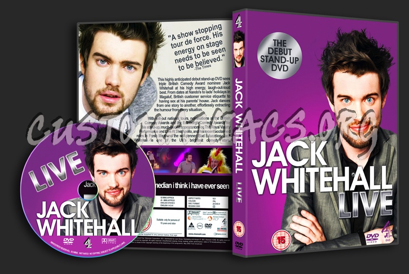 Jack Whitehall Live dvd cover