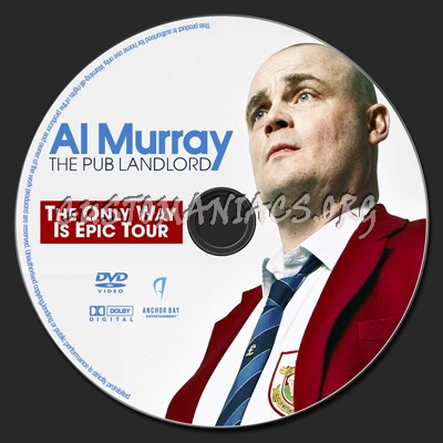 Al Murray: The Only Way Is Epic dvd label