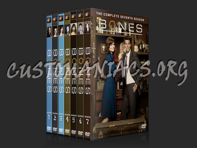 Bones: Seasons 1-7 (3240x2175) dvd cover