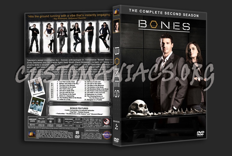 Bones: Seasons 1-7 (3240x2175) dvd cover