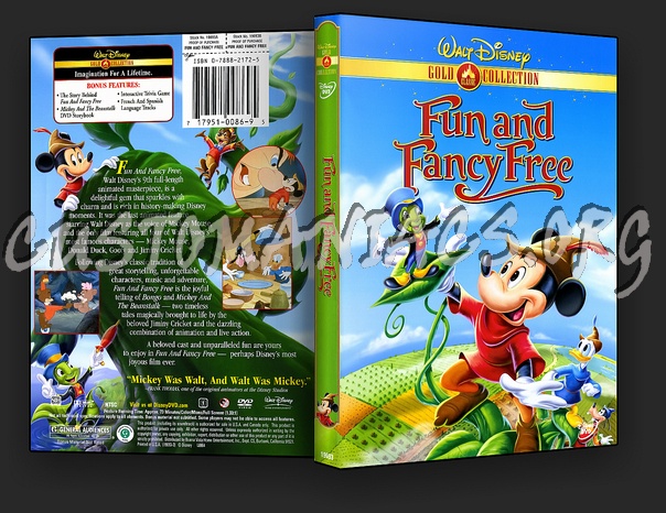 Fun & Fancy Free dvd cover