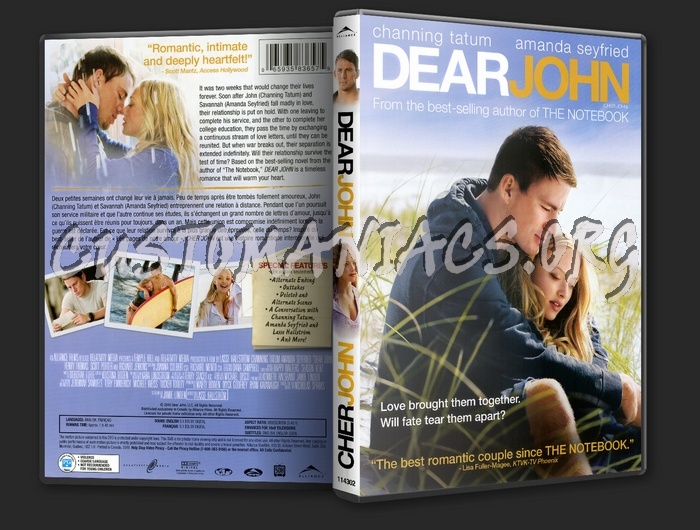 Dear John dvd cover