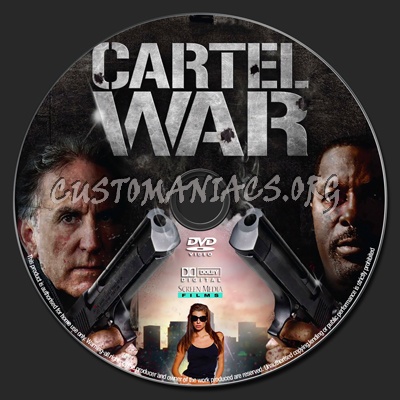 Cartel War dvd label
